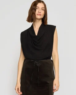 Hua Shang Group (H.K.) Ltd Ramona Cowl-Neck Tee< Tees|Tops