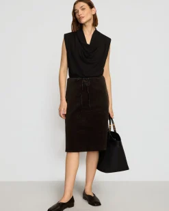 Hua Shang Group (H.K.) Ltd Ramona Cowl-Neck Tee< Tees|Tops