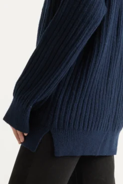 Brilliant Wise Corporation Limited Roylene Ribbed Boyfriend Sweater< Sweaters