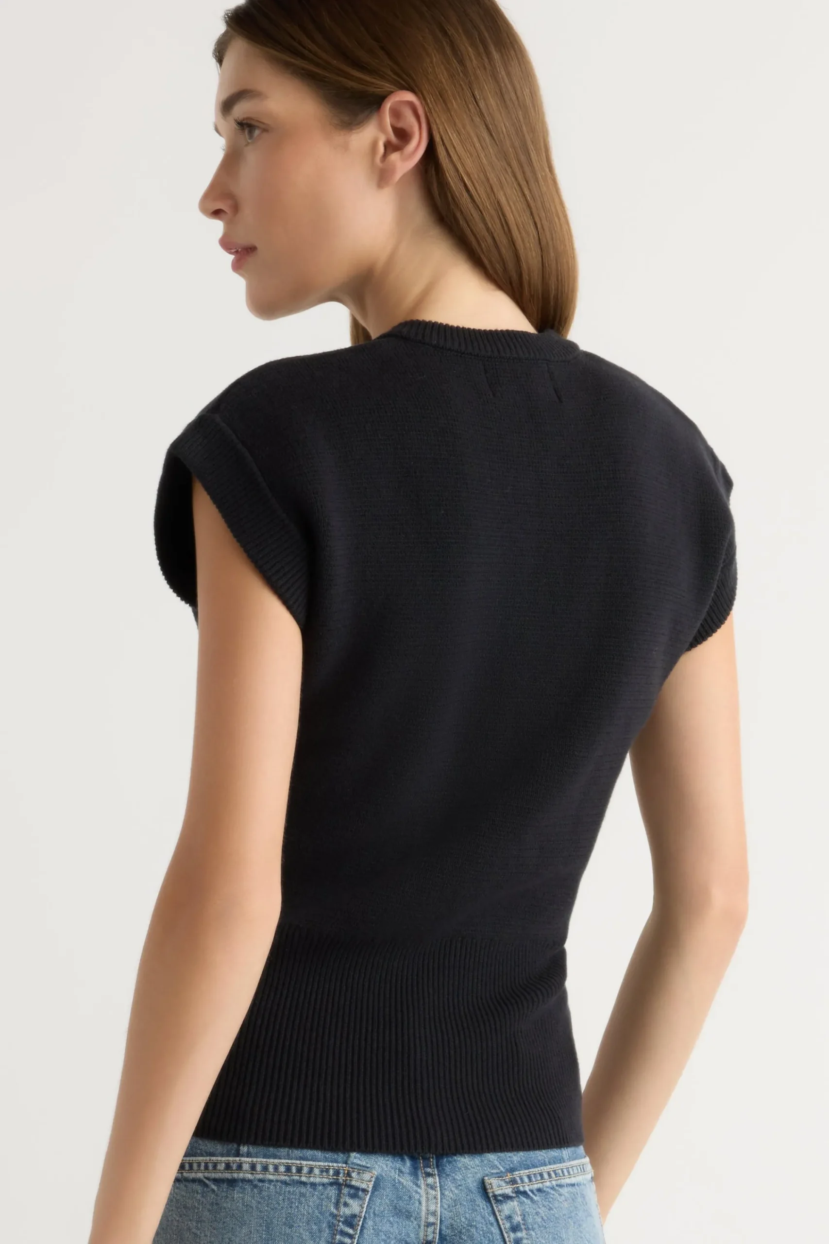 Brilliant Wise Corporation Limited Solea Button Knit Vest< Sweaters|Tops