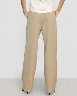 Hua Jia Suni Tailored Straight Leg Pant< Pants