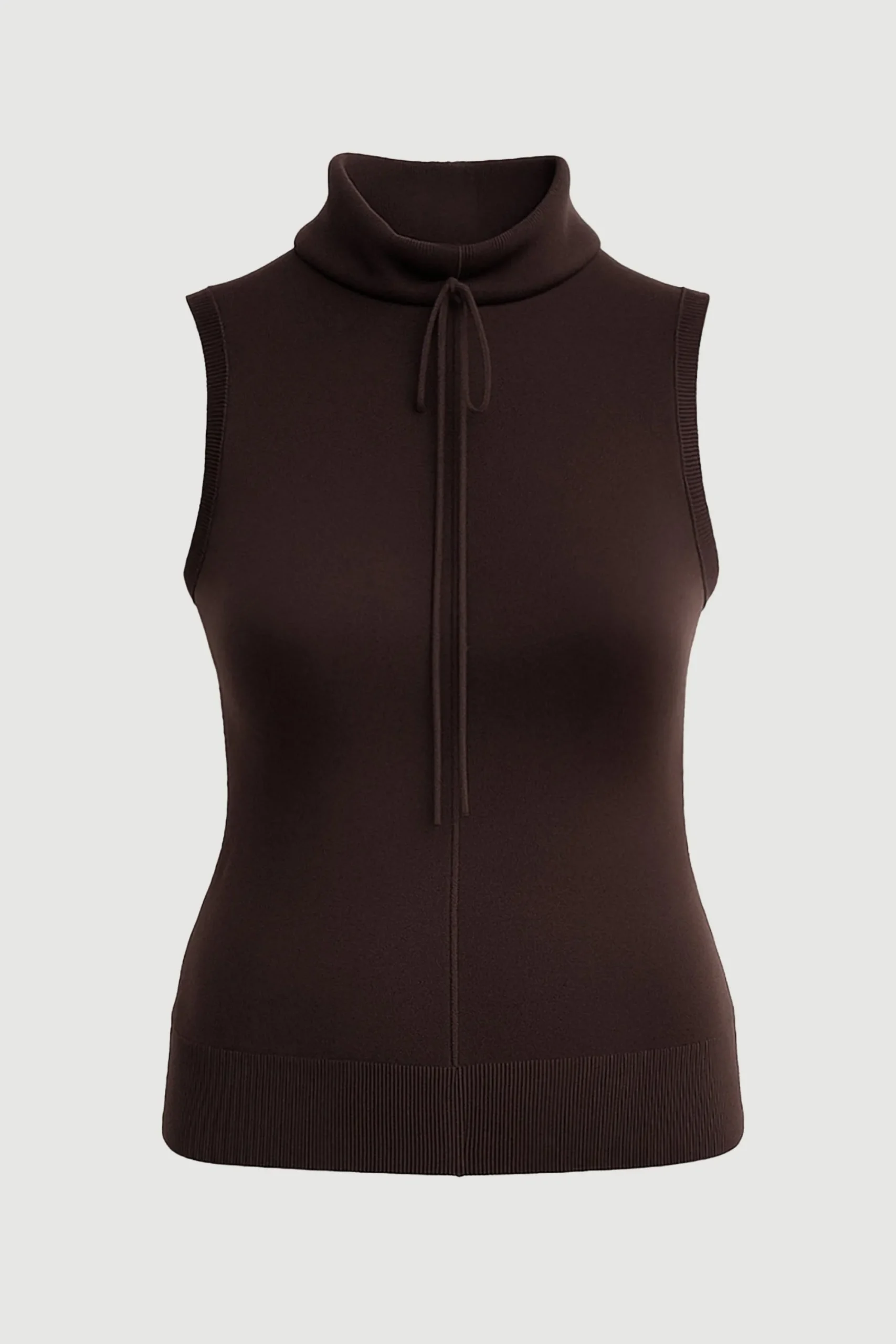 Brilliant Wise Corporation Limited Tammy Cinched-Neck Tencel-Blend Top< Sweaters|Tops