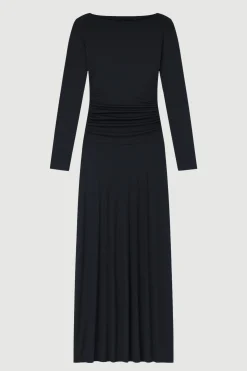 Asia Consultancy Co., Ltd Tamryn Ruched Drop-Waist Dress< Dresses