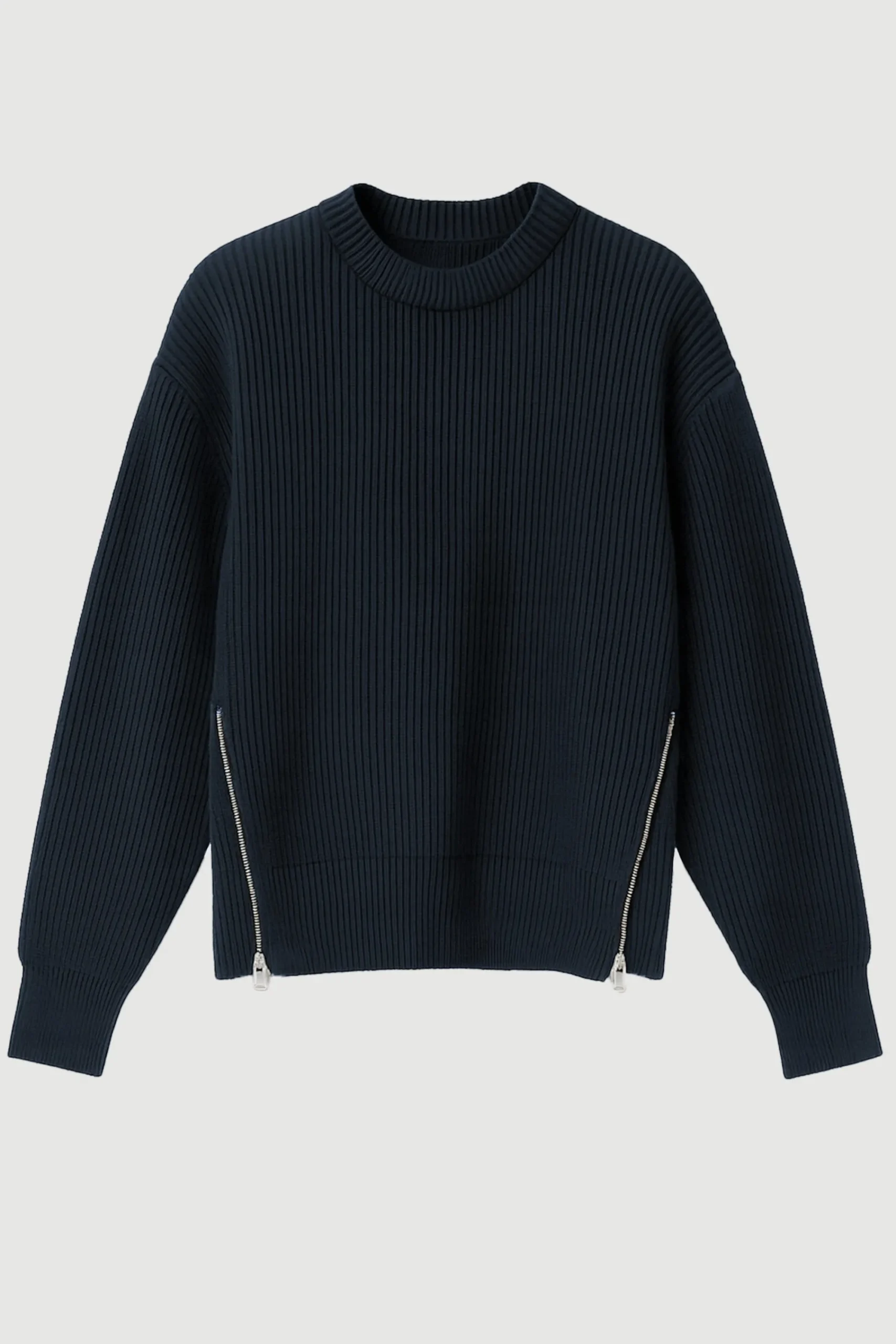 Brilliant Wise Corporation Limited Tate Organic Cotton Side-Zip Sweater< Sweaters