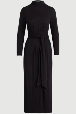 Lever Style LLC Vero Tie-Front Long-Sleeve Dress (Petite)< Dresses