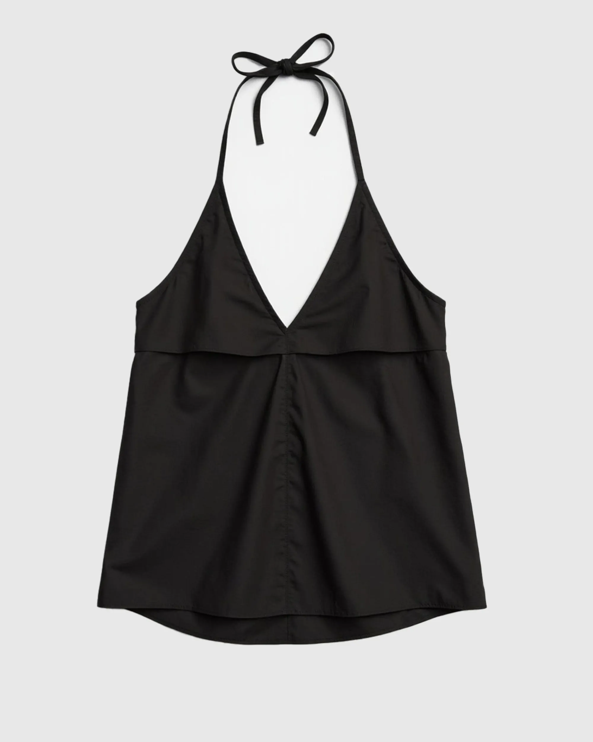 Fashion Apparels Vesna Organic Cotton V-Neck Halter Top< Tops