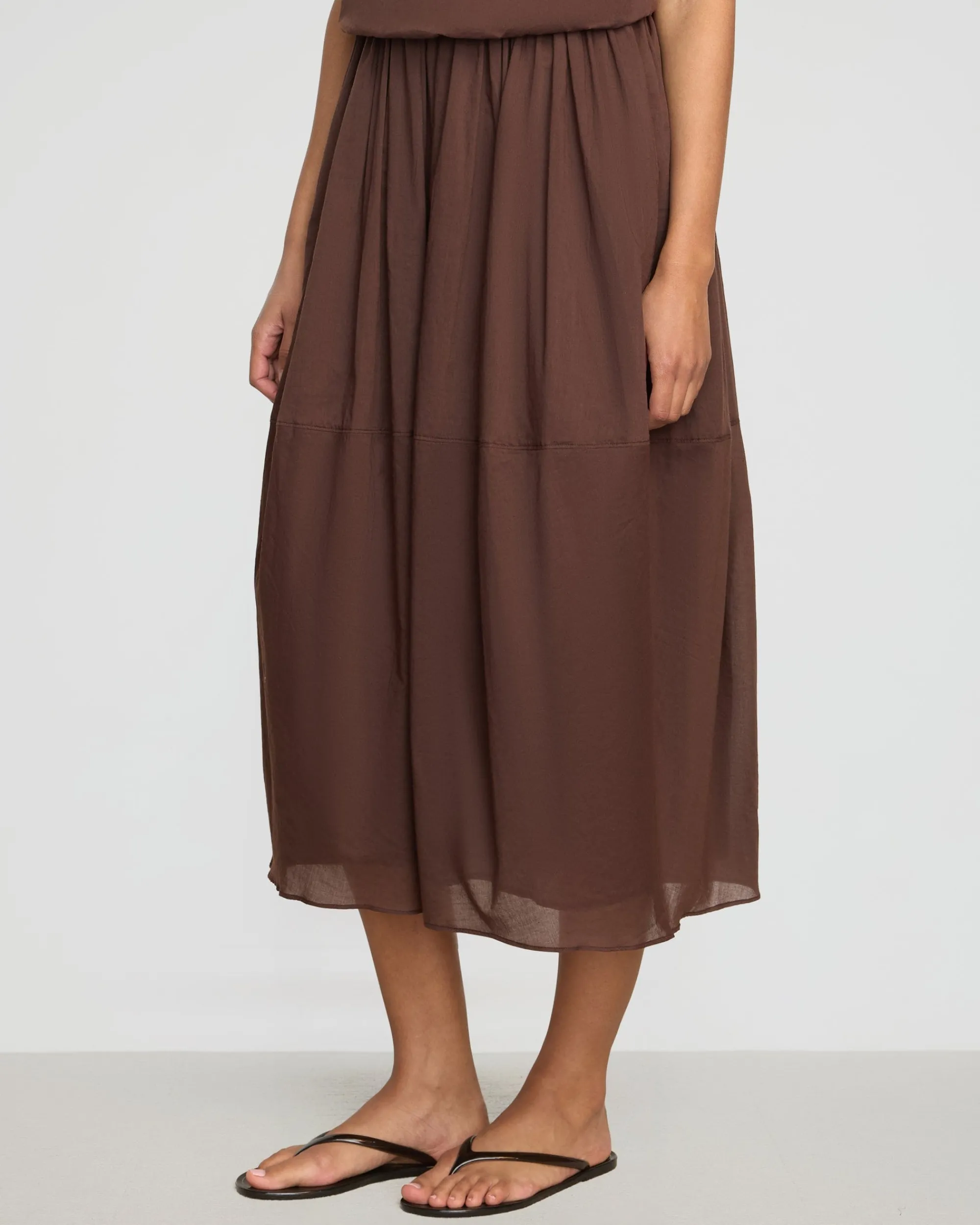 Fashion Apparels Volta Tiered Organic Cotton Dress< Dresses
