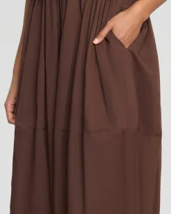 Fashion Apparels Volta Tiered Organic Cotton Dress< Dresses