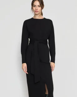Asia Consultancy Co., Ltd Wei Tie-Front Organic Cotton Dress< Dresses